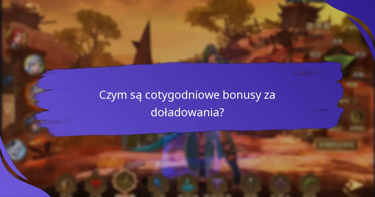 Jak gracze mogą maksymalizować swoje zaangażowanie w cotygodniowe bonusy za doładowania?