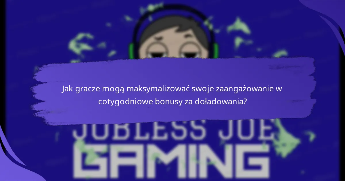 Jak cotygodniowe bonusy za doładowania porównują się na różnych platformach?