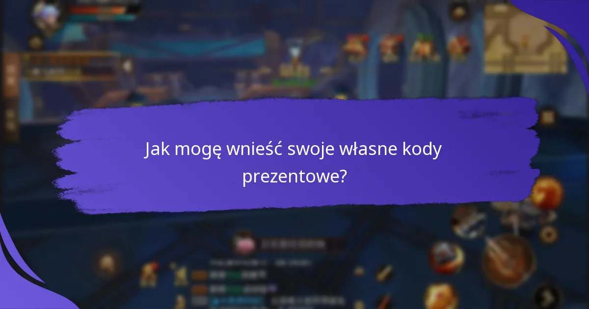 Jak mogę zrealizować kody prezentowe w King of Kings?