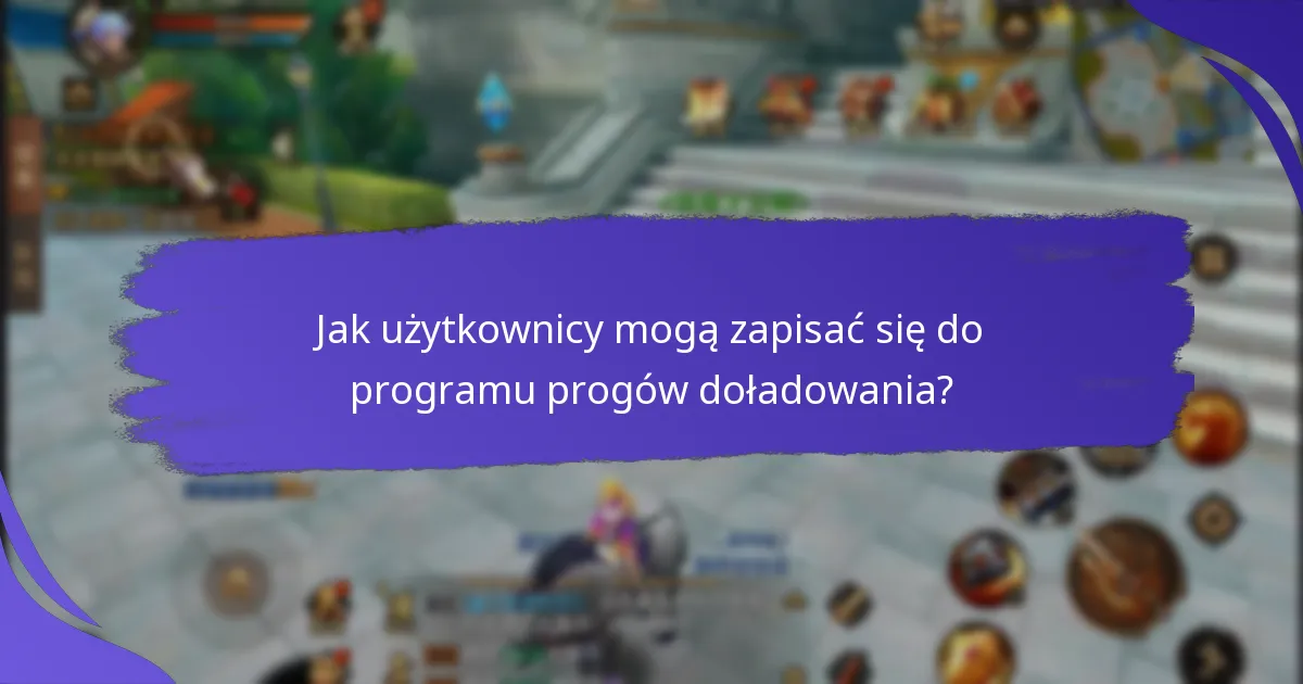 Jakie są korzyści z uczestnictwa w programach progów doładowania?