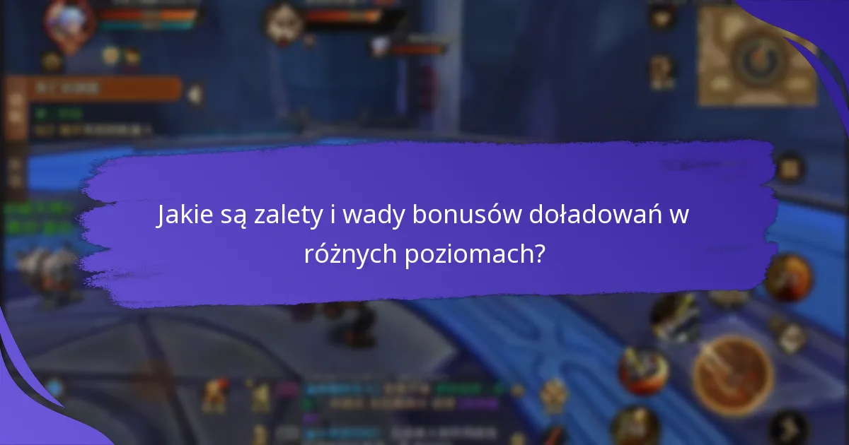 Jak bonusy doładowań w różnych poziomach wypadają w porównaniu do innych programów lojalnościowych?